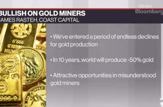 Is the World Running Out of Gold to Produce?