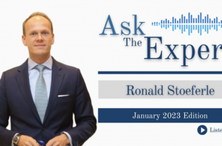 Ask The Expert – Ronald Peter Stoeferle – January 2023